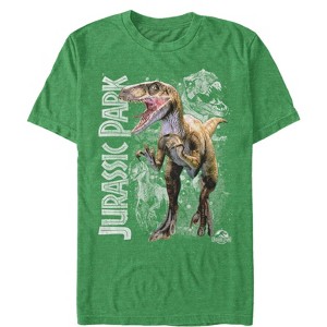 Men's Jurassic Park Raptor Dino Shadows T-Shirt - 1 of 3