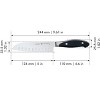 HENCKELS Forged Synergy Hollow Edge Santoku Knife - 4 of 4