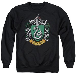 Harry Potter Slytherin Crest Adult Crewneck Sweatshirt - 1 of 4