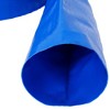 NAYSAYE Pool Cleaning Supply PVC Lay Flat Discharge Hose with Clamps for Swimming Pool and Outdoor Use , Blue, 15.2"*15.20"*7.60" - 3 of 4