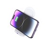 2-in-1 Foldable Wiress Charger and Phone Holder, Support Horizontal and Vertical Charging - 4 of 4