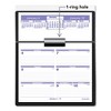 Flip-A-Week Desk Calendar and Base, 7 x 5.5, White Sheets, 12-Month (Jan to Dec): 2025 - 4 of 4