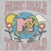 Junior's Women MTV Music Heals the World T-Shirt - 2 of 4
