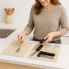 LunaLulinlk 2-Count Polyester Solid Print Non-Slip 15" x 15" Drying Mats - 3 of 4