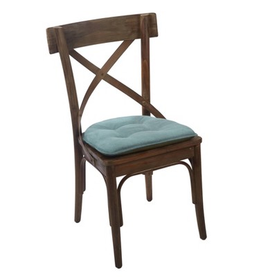 Gripper Non-Slip 15" x 16" Twillo Tufted Chair Cushions Set of 2