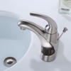 WOWOW 2 1/8 in. x 8 5/8 in. x 8 5/8 in. Lift Rod Drain Assembly in Brushed Nickel - 2 of 4