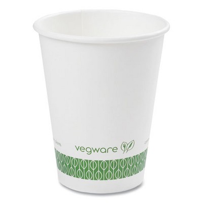 Vegware 89-series Hot Cup, 12 Oz, Green/white, 1,000/carton : Target