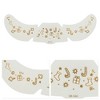 Unique Bargains Christmas Holiday Design Temporary Face Tattoo 6 Pcs - 3 of 4