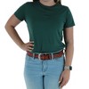 Ariat Women's Floral Embossed Lace Western Belt - 3 of 4