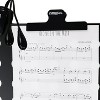 ChromaCast Folding Metal Music Stand Performance Pack (CC-MSTAND-KIT-1) with Music Sheet Clip and Clip On Adjustable Light - image 2 of 4