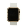 Olivia Pratt Aluminum Metal Rhinestone Apple Watch Bumper - 3 of 4