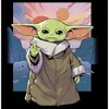 Men's Star Wars: The Mandalorian Grogu Sunrise Poster T-Shirt - 2 of 4