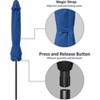 CAVINAS 7.5 FT Travel Beach Umbrella Waterproof Sports Umbrella Portable Sun Umbrella for Garden, without Base - 3 of 4