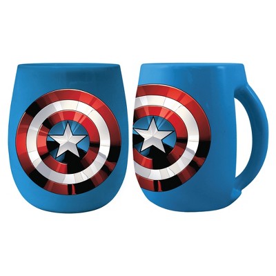 The Avengers Captain America Coffee Mug With Handle : Target