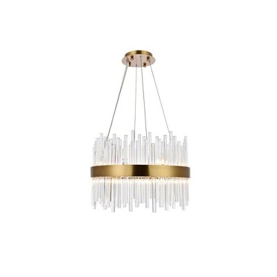Elegant Lighting Dallas 14 - Light Chandelier in  Gold