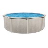 Aquarian Phoenix 18' x 52" Steel Frame Above-Ground Pool Kit, DIY Family Size Backyard Pool with Sand Filter Pump, Ladder, Liner, Skimmer, and Net - 2 of 4