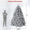 4.5ft/6ft/7.5ft/9ft Artificial Christmas Tree, Full Xmas Tree with  Foldable Base, Metal Hinges & Sturdy Metal Stand for Holiday Decor - 3 of 4