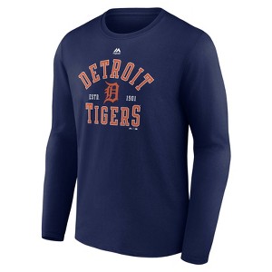 MLB Detroit Tigers Men's Long Sleeve Core T-Shirt - 1 of 2