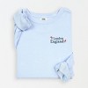 Simply Sage Market Embroidered London England Stars Lightweight Garment Dyed Sweatshirt - 2 of 4