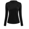 Hobemty Women's Long Sleeve Fall Winter Casual Work Mock Neck Top - 2 of 4