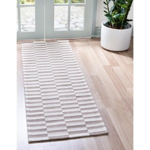 Unique Loom    Decatur Striped Area Rug - 1 of 4