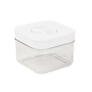 SharpChef Airtight Twist & Lock Food Storage Container with locking lid, Leakproof, Kitchen Pantry Organization and Storage, BPA-Free , Clear - 1 of 4
