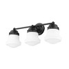 Z-Lite Vaughn 3 - Light Vanity in  Matte Black - image 3 of 4