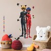 RoomMates Miraculous Tales of Ladybug and Cat Noir Giant Peel and Stick Kids' Wall Decals: PVC Figures, 28pc - 4 of 4