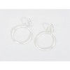 Hollywood Sensation Double Hoop Dangle Earrings - 4 of 4