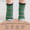 Cozyway Non-Slip Crew Grip Toddler Socks, 12 Pack for Boys, Black/White/Gray/Blue/Light Blue, 3-5 Years Old - 4 of 4