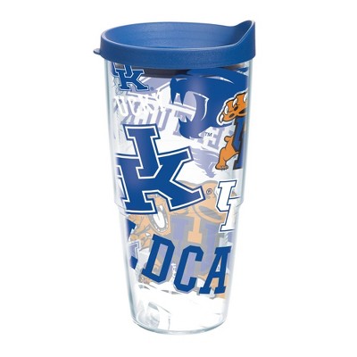 NCAA Kentucky Wildcats All Over Classic Tumbler with Lid - 24oz