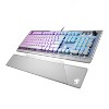 ROCCAT Vulcan 122 Aimo PC Gaming Keyboard Brown Titan Switch - White/Silver - image 4 of 4