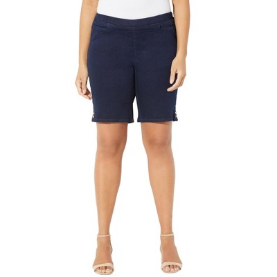 Catherines Women's Plus Size Everyday Cotton Twill Short