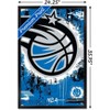 Trends International NBA Orlando Magic - Maximalist Logo 23 Framed Wall Poster Prints - 3 of 4