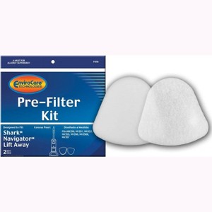 Shark Navigator Lift-Away NV350, NV351, NV352, NV355, NV356, NV356E, NV357 Uprights Vacuum Cleaner Pre-Filter Kit - 1 of 4