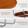 Dovelina Velvet Upholstered Modern Dining Chair Set of 2 - 4 of 4
