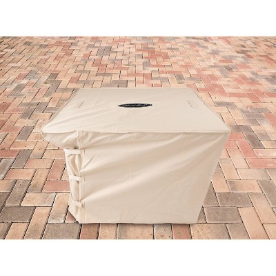 Square Outdoor Firepit Cover Target, Veranda Fire Pit Cover Square