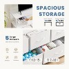 Bestier TV Stand Dresser with 5 Fabric Storage Drawers, Media Console with Open Shelf - 3 of 4