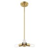 Livex Lighting Copenhagen 3 - Light Chandelier in  Satin Brass - 2 of 4