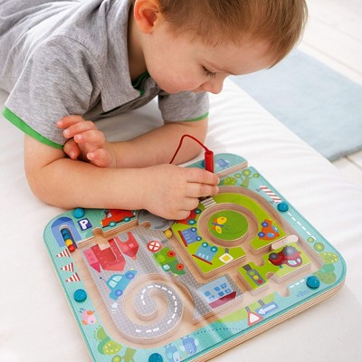 Colorful Magnetic Town Maze Puzzle for Toddlers