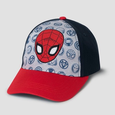  Toddler Boys' Marvel Spider-Man Baseball Hat - Black 