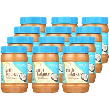 Earth Balance Creamy Coconut & Peanut Spread - Case of 12/16 oz