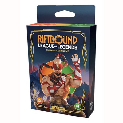 UVS Games Riftbound TCG: League of Legends Champion Deck - Lee Sin (56 Cards)
