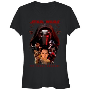 Juniors Womens Star Wars The Force Awakens Kylo Ren and Rey T-Shirt - 1 of 3