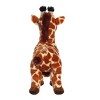 Aurora Medium Giraffe Hand Puppet Interactive Stuffed Animal Brown 12" - image 3 of 4