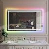 Bathroom Mirror , Anti-Fog Vanity Mirror with Color Changing Lights - 2 of 4