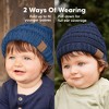 KeaBabies 3pk Warmzy Baby Beanies, 0-36 months Baby Hats, Baby Winter Hat for Newborn, Infant, Toddlers, Boys, Girls - 3 of 4