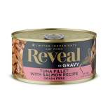 Reveal Natural Limited Ingredient Grain Free Tuna with Salmon in Gravy Wet Cat Food - 2.47oz