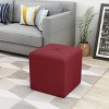 Cayla Square Ottoman - Christopher Knight Home - 2 of 4