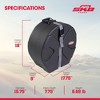 SKB 5.5" x 14" Snare Case with Padded Interior and D-Shaped Drum Design - 3 of 4